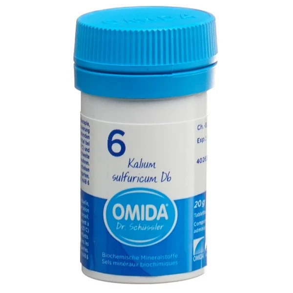 OMIDA SCHÜSSLER Nr6 Kal sulf Tabl D 6 Ds