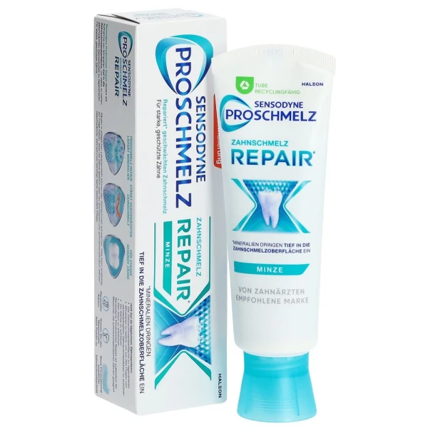 SENSODYNE PROSCHMELZ Zahncreme REPAIR Tb