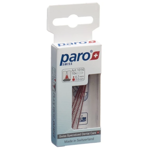 PARO Isola Long 3mm x-fein rot zyl 10 St