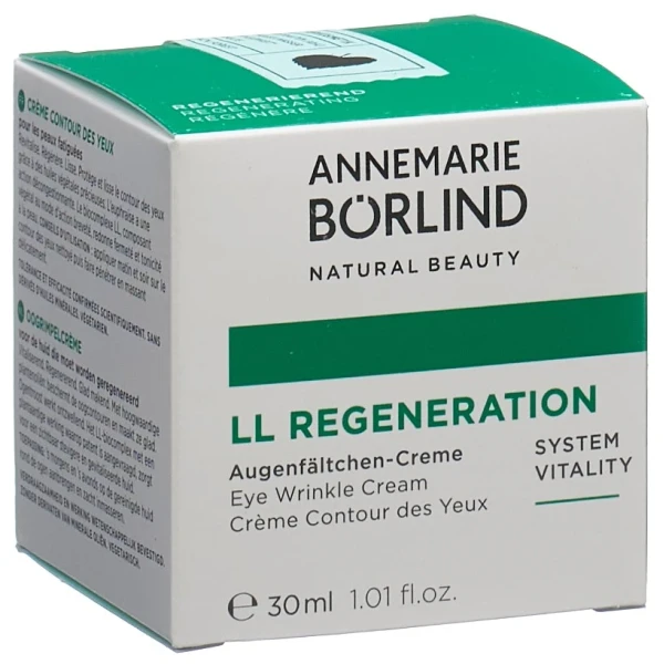 BÖRLIND LL REGENERAT AUGENFÄLTCHEN CREME