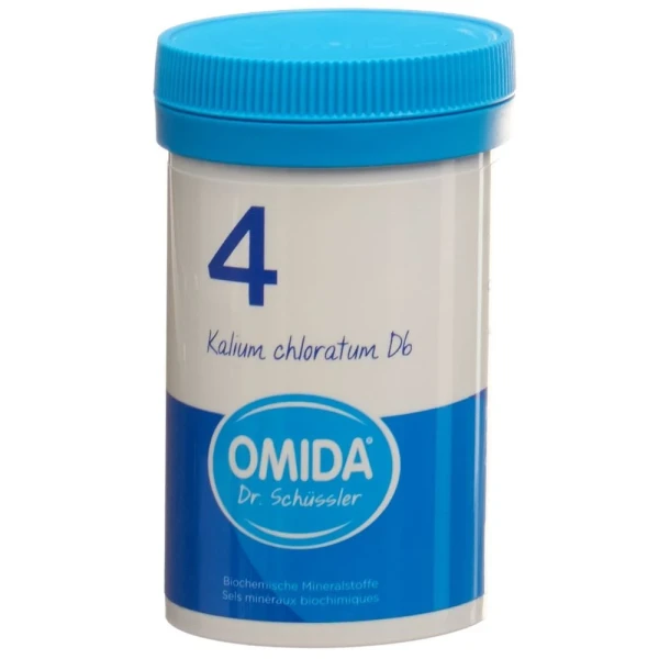 OMIDA SCHÜSSLER Nr4 Kal chlor Tabl D 6 D