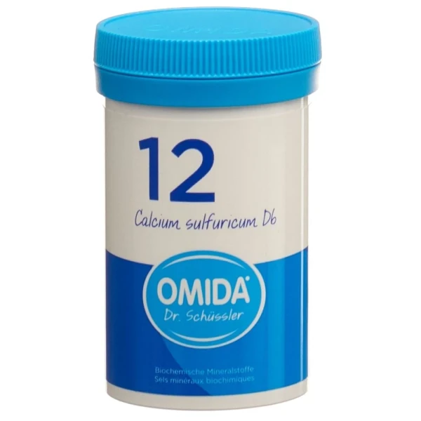 OMIDA SCHÜSSLER Nr12 Cal sulf Tabl D 6 D