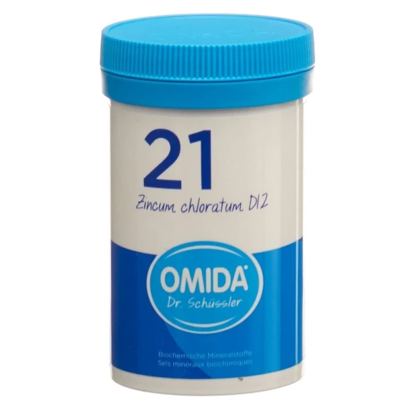 OMIDA SCHÜSSLER Nr21 Zinc chlor Tabl D 1