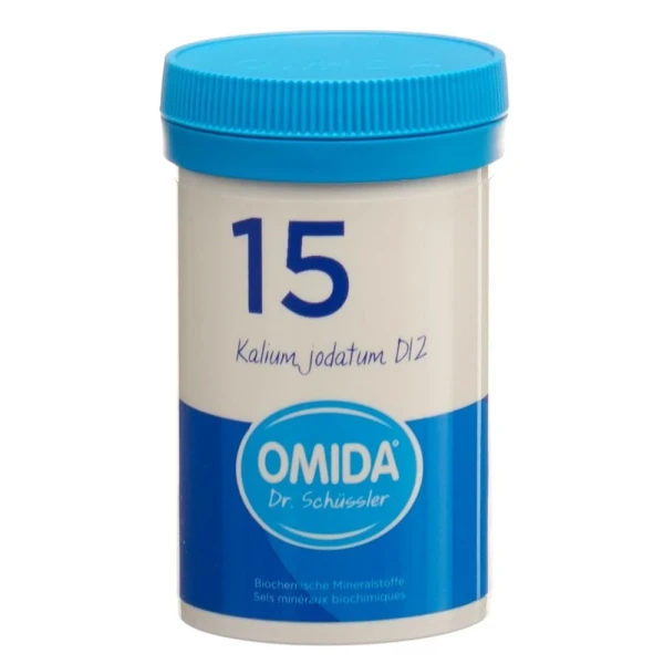 OMIDA SCHÜSSLER Nr15 Kal jod Tabl D 12 D