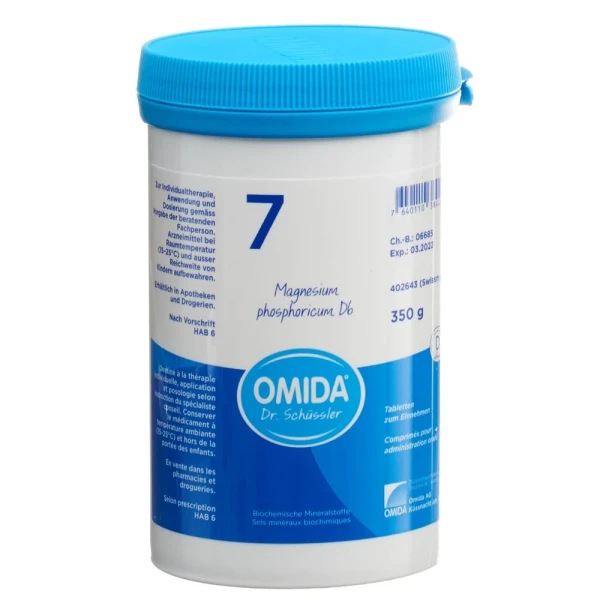 OMIDA SCHÜSSLER Nr7 Magn phos Tabl D 6 D