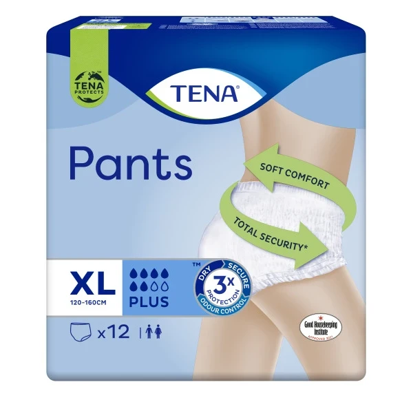 TENA PANTS PLUS XL CONFIOFIT 12 STK