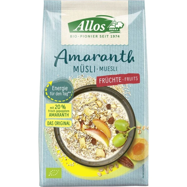 ALLOS Müsli Amaranth Früchte Btl 375 g