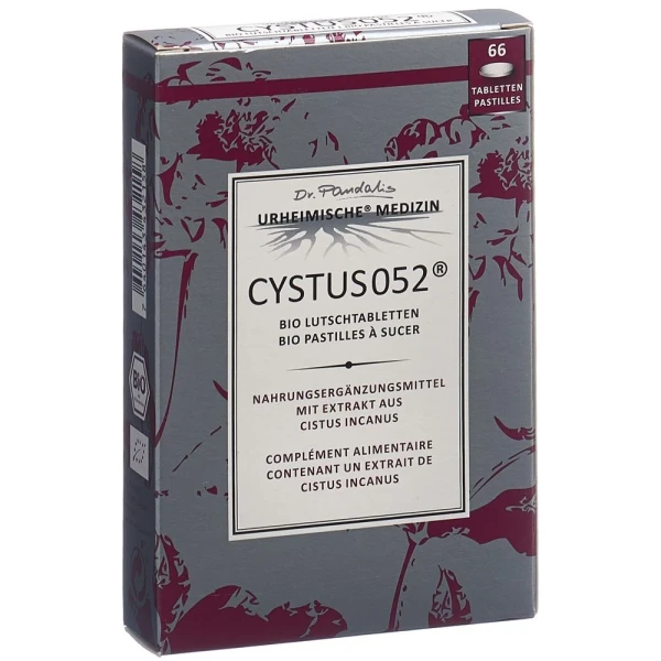 CYSTUS 052 Bio Lutschtabletten 66 Stk