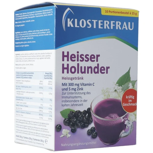 KLOSTERFRAU Heisser Holunder (neu) 10 Bt